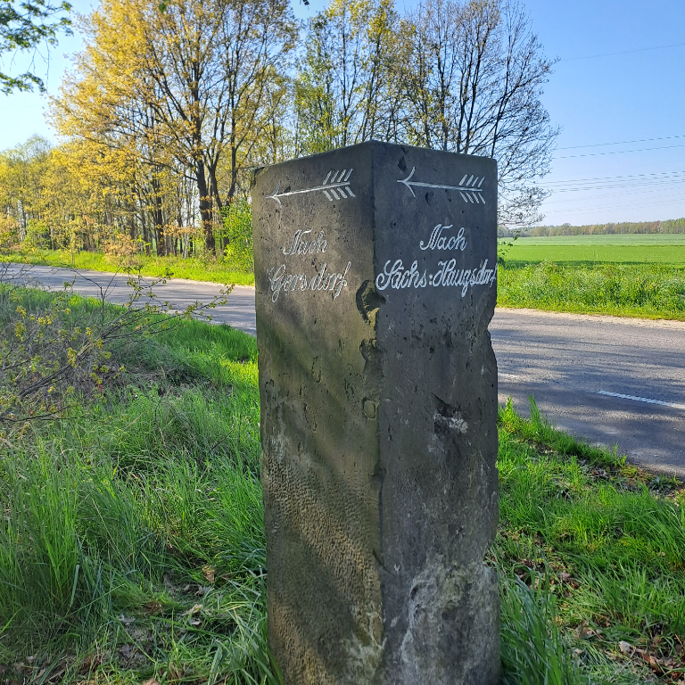 Wegweiser Naumburg am Queis